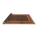 Sideview of Persian Brown Traditional Rug, tr3501brn