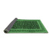 Sideview of Persian Emerald Green Traditional Rug, tr3501emgrn