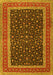 Machine Washable Persian Yellow Traditional Rug, wshtr3501yw