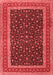 Persian Red Traditional Area Rugs