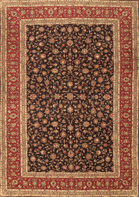 Persian Brown Traditional Rug, tr3501brn