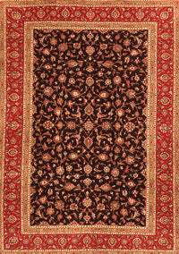 Persian Orange Traditional Rug, tr3502org
