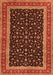 Persian Orange Traditional Rug, tr3502org