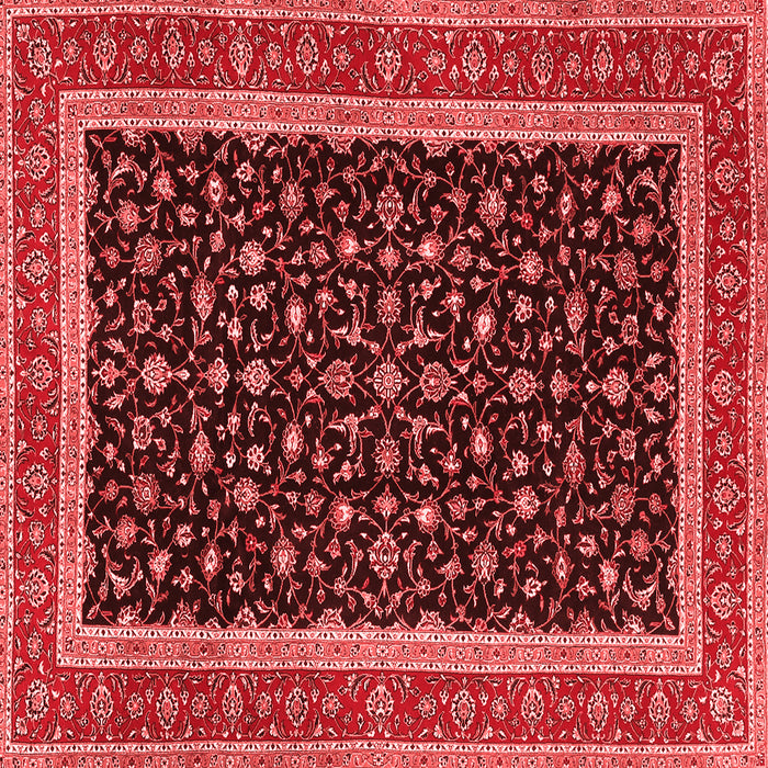 Machine Washable Persian Red Traditional Rug, wshtr3502red