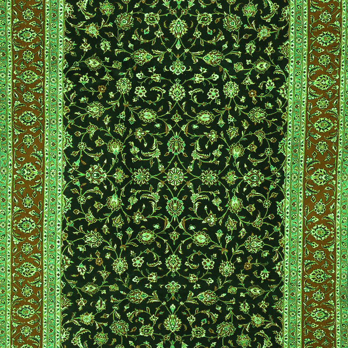 Persian Green Traditional Rug, tr3502grn