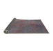 Sideview of Traditional Granite Gray Persian Rug, tr3503