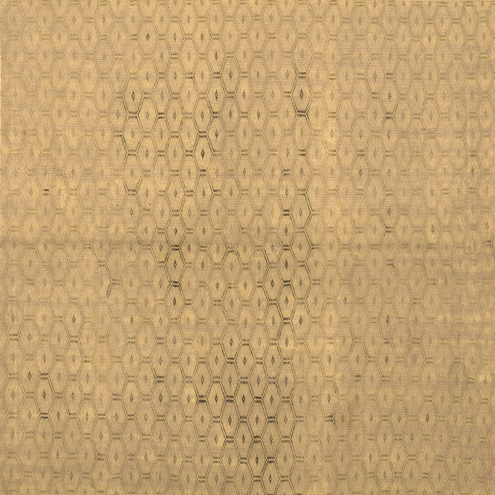 Square Persian Brown Traditional Rug, tr3504brn