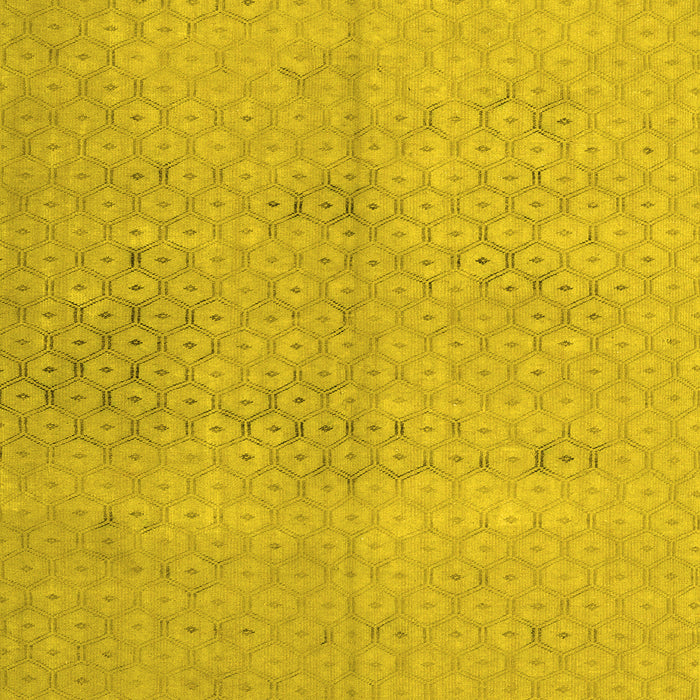 Machine Washable Persian Yellow Traditional Rug, wshtr3504yw