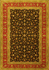 Persian Yellow Traditional Rug, tr3505yw