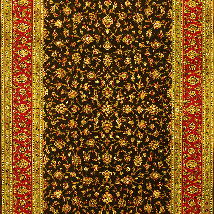 Persian Yellow Traditional Rug, tr3505yw