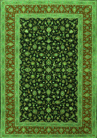 Persian Green Traditional Rug, tr3505grn