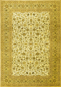 Persian Yellow Traditional Rug, tr3506yw