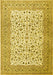 Persian Yellow Traditional Rug, tr3506yw