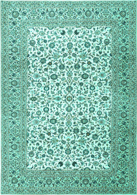 Persian Turquoise Traditional Rug, tr3506turq