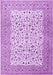 Persian Purple Traditional Rug, tr3506pur