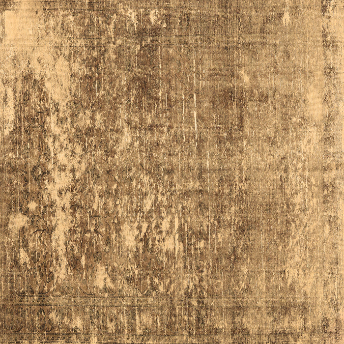 Square Machine Washable Persian Brown Traditional Rug, wshtr3507brn