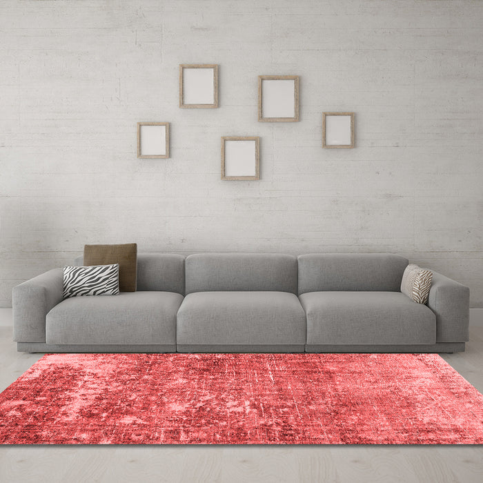Traditional Red Washable Rugs