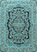 Persian Light Blue Traditional Rug, tr3508lblu
