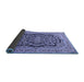 Sideview of Persian Blue Traditional Rug, tr3508blu