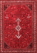 Persian Red Traditional Area Rugs