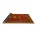 Sideview of Persian Yellow Traditional Rug, tr3509yw