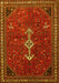 Persian Yellow Traditional Rug, tr3509yw