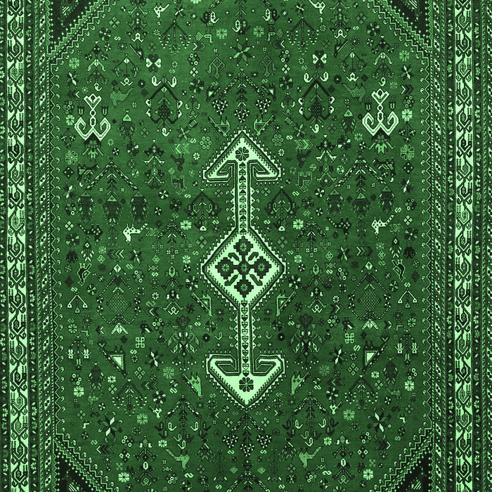 Persian Emerald Green Traditional Rug, tr3509emgrn