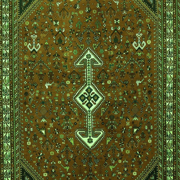 Persian Green Traditional Rug, tr3509grn