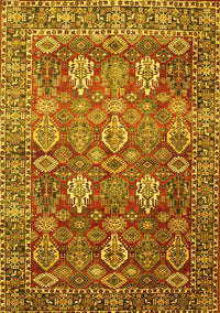 Persian Yellow Traditional Rug, tr350yw