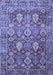 Persian Blue Traditional Rug, tr350blu