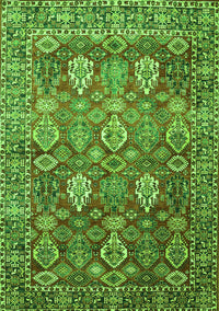 Persian Green Traditional Rug, tr350grn