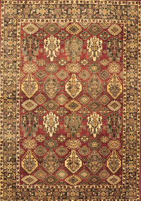 Persian Brown Traditional Rug, tr350brn