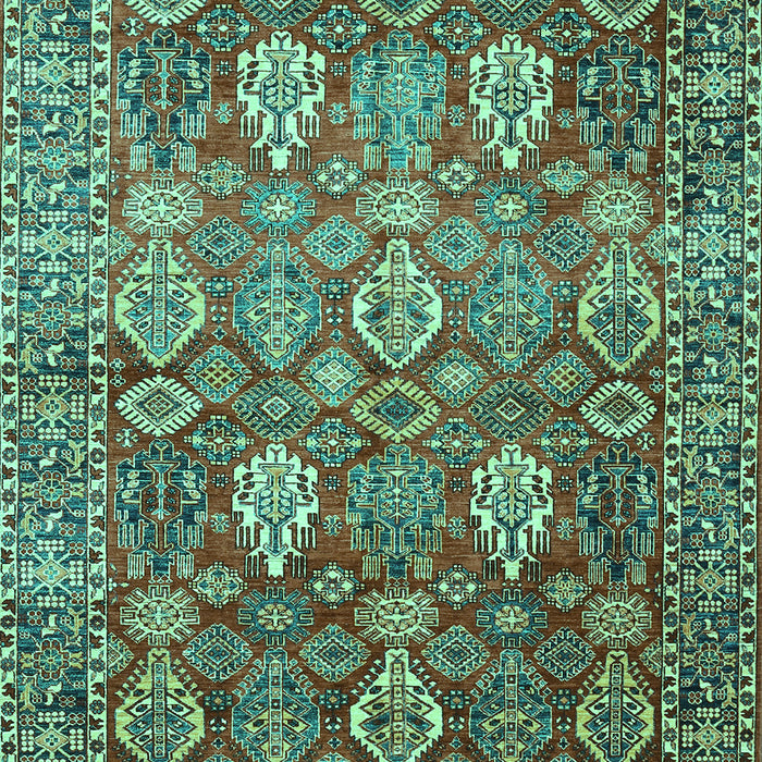 Persian Turquoise Traditional Rug, tr350turq