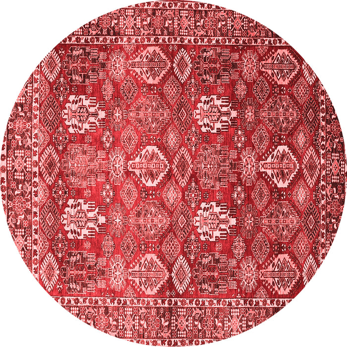 Machine Washable Persian Red Traditional Rug, wshtr350red