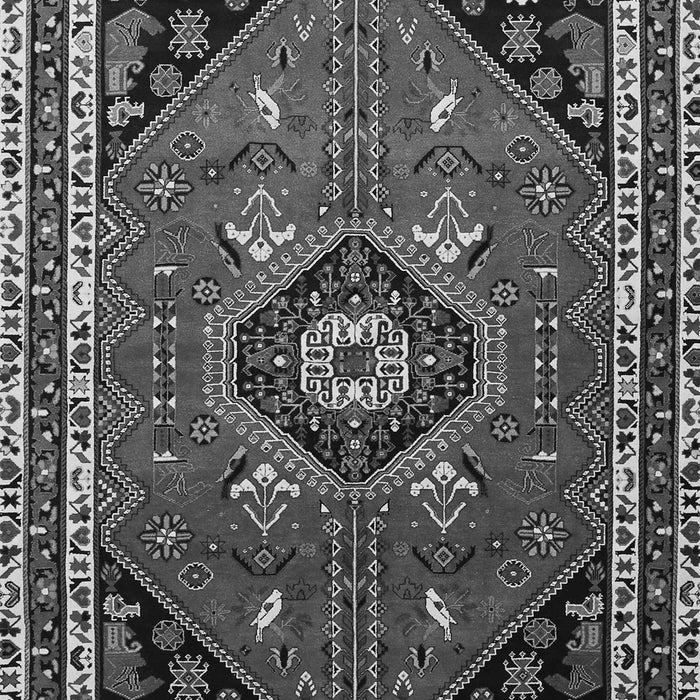 Medallion Gray Traditional Rug, tr3510gry