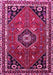 Medallion Pink Traditional Rug, tr3510pnk