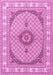 Medallion Pink Traditional Rug, tr3511pnk