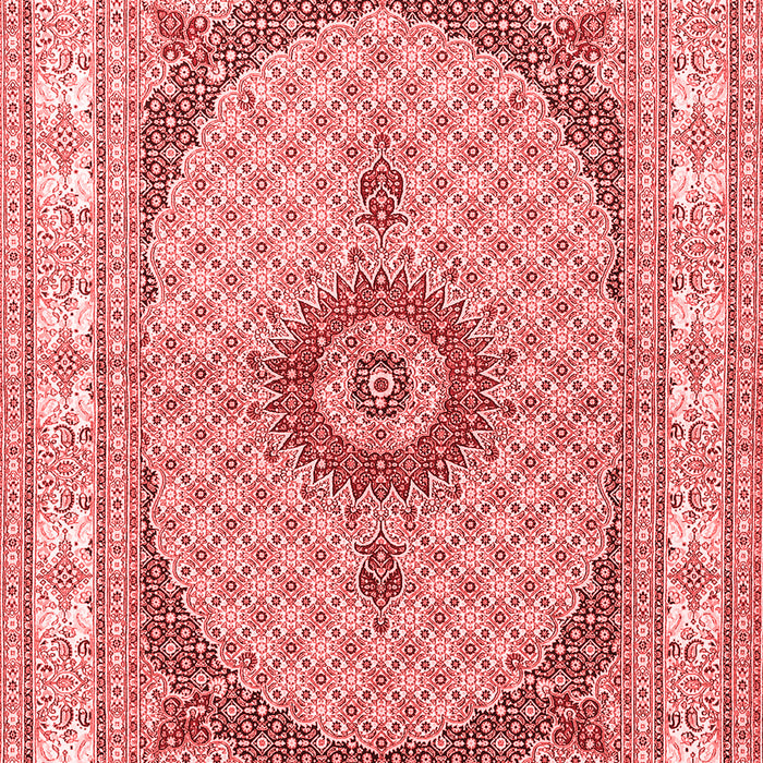 Medallion Red Traditional Area Rugs