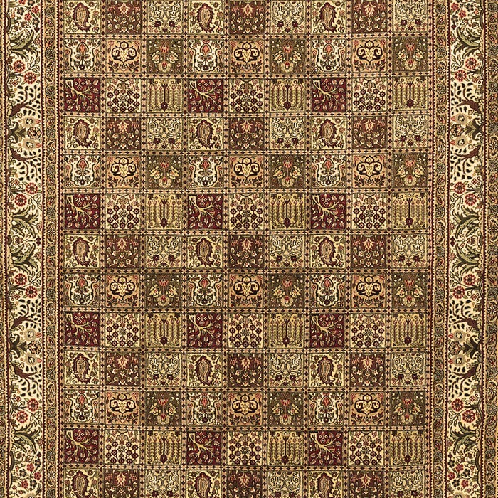 Machine Washable Persian Brown Traditional Rug, wshtr3512brn