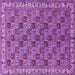 Square Persian Purple Traditional Rug, tr3512pur