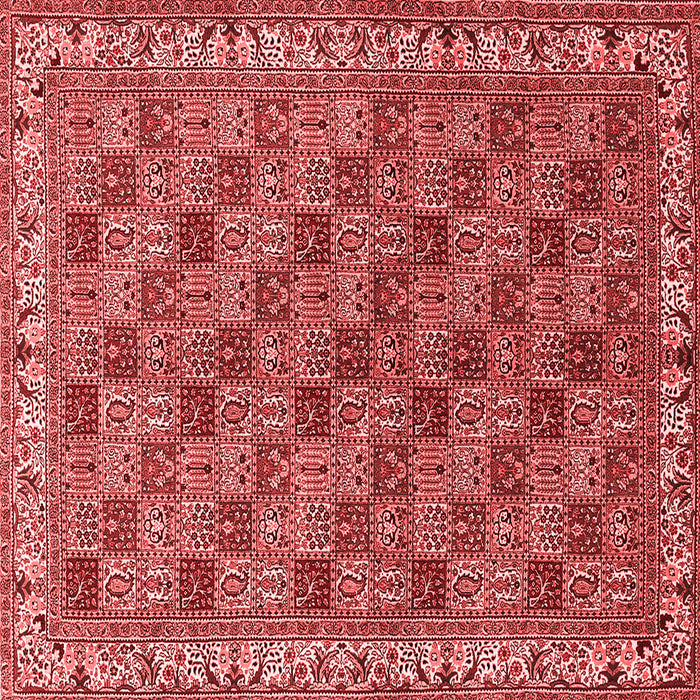 Machine Washable Persian Red Traditional Rug, wshtr3512red