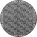 Square Persian Gray Traditional Rug, tr3512gry