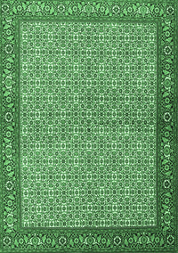 Persian Emerald Green Traditional Rug, tr3513emgrn