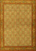 Persian Yellow Traditional Rug, tr3513yw