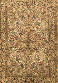 Animal Brown Traditional Rug, tr3514brn