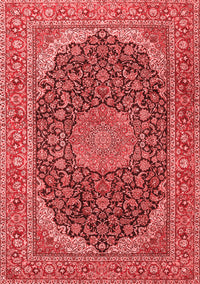 Medallion Red Traditional Rug, tr3515red