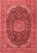 Medallion Red Traditional Area Rugs