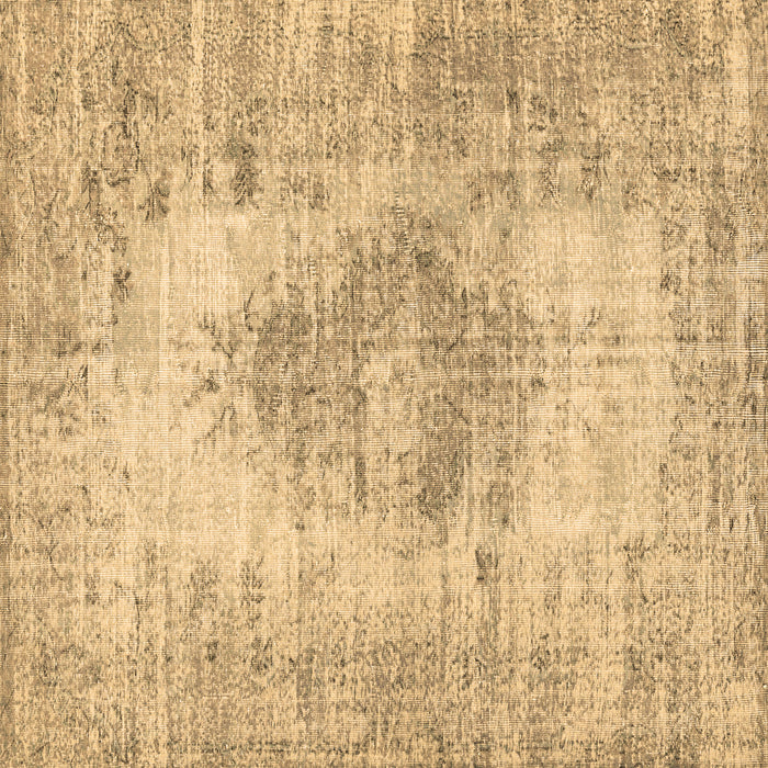 Square Persian Brown Traditional Rug, tr3516brn