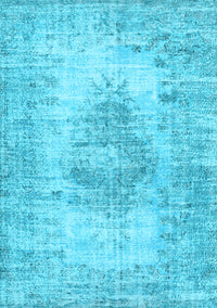 Persian Light Blue Traditional Rug, tr3516lblu