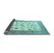 Sideview of Persian Light Blue Traditional Rug, tr3517lblu